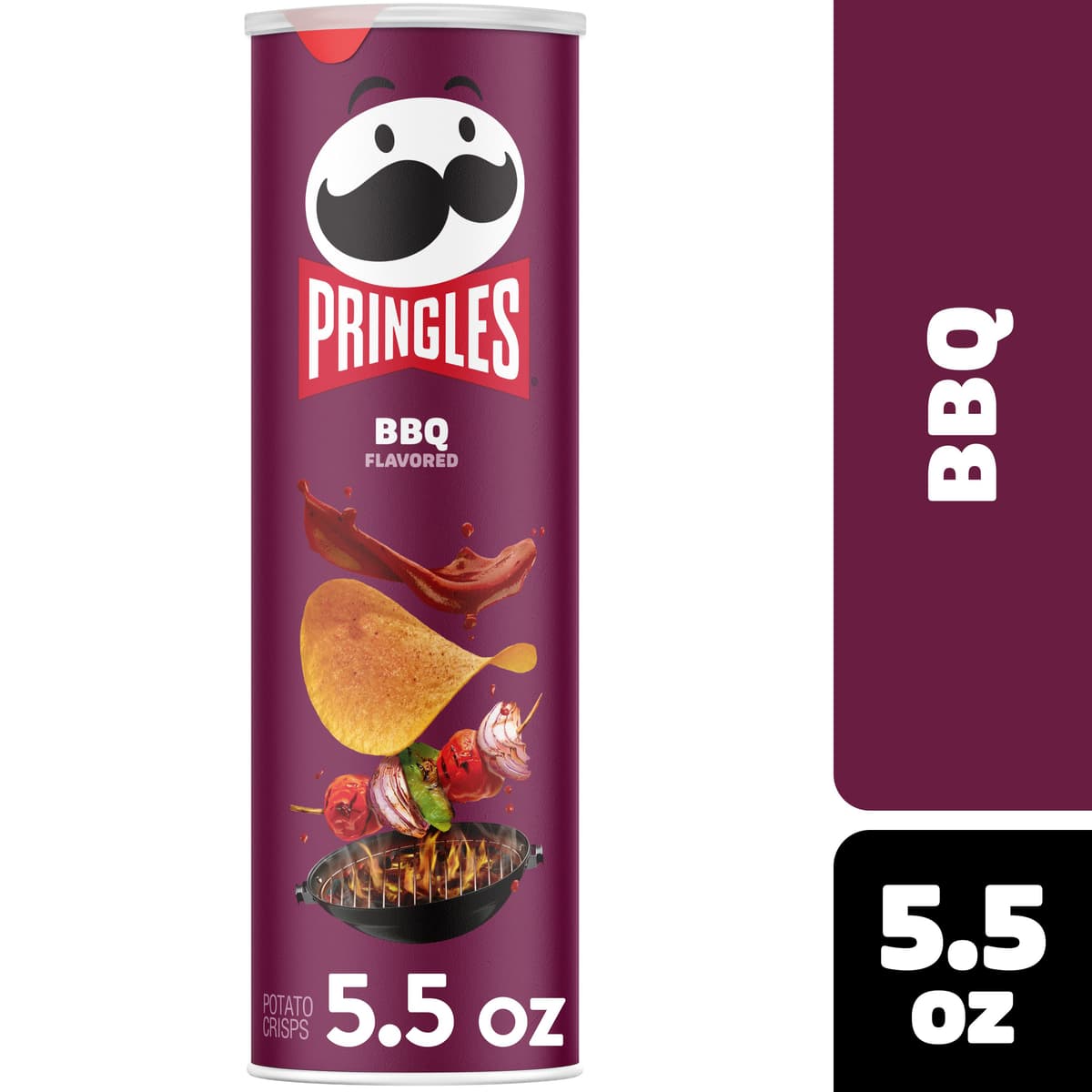 BBQ Flavored Potato Crisps