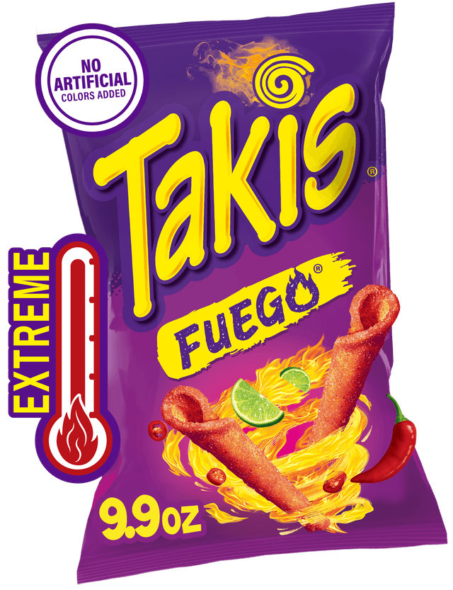 Fuego Hot Chili Pepper & Lime Tortilla Chips