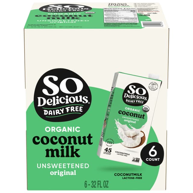 Unsweetened Organic Coconut Milk