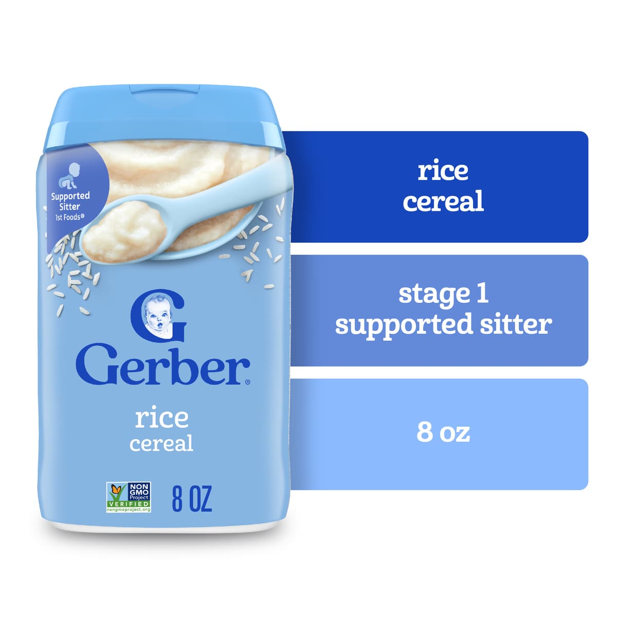 Gerber Supported Sitter Rice Cereal