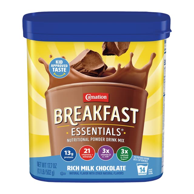 Rich Milk Chocolate Flavored Complete Nutritional Drink