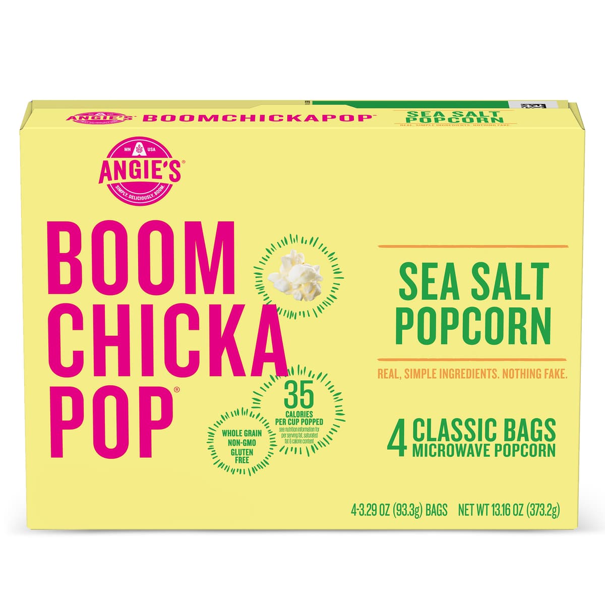 Sea Salt Popcorn Boom Chicka Pop