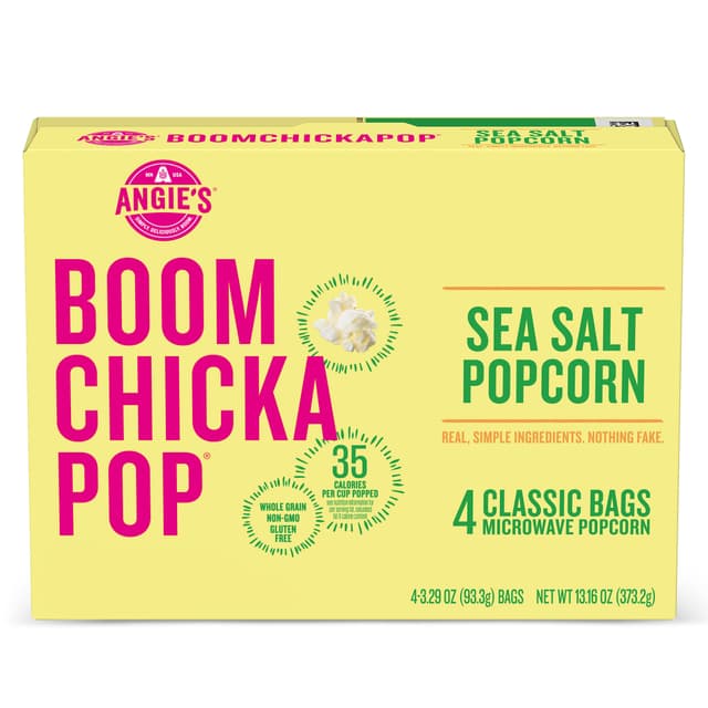 Sea Salt Popcorn Boom Chicka Pop
