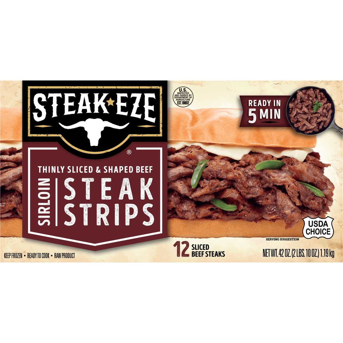 Thinly Sliced Sirloin Beef