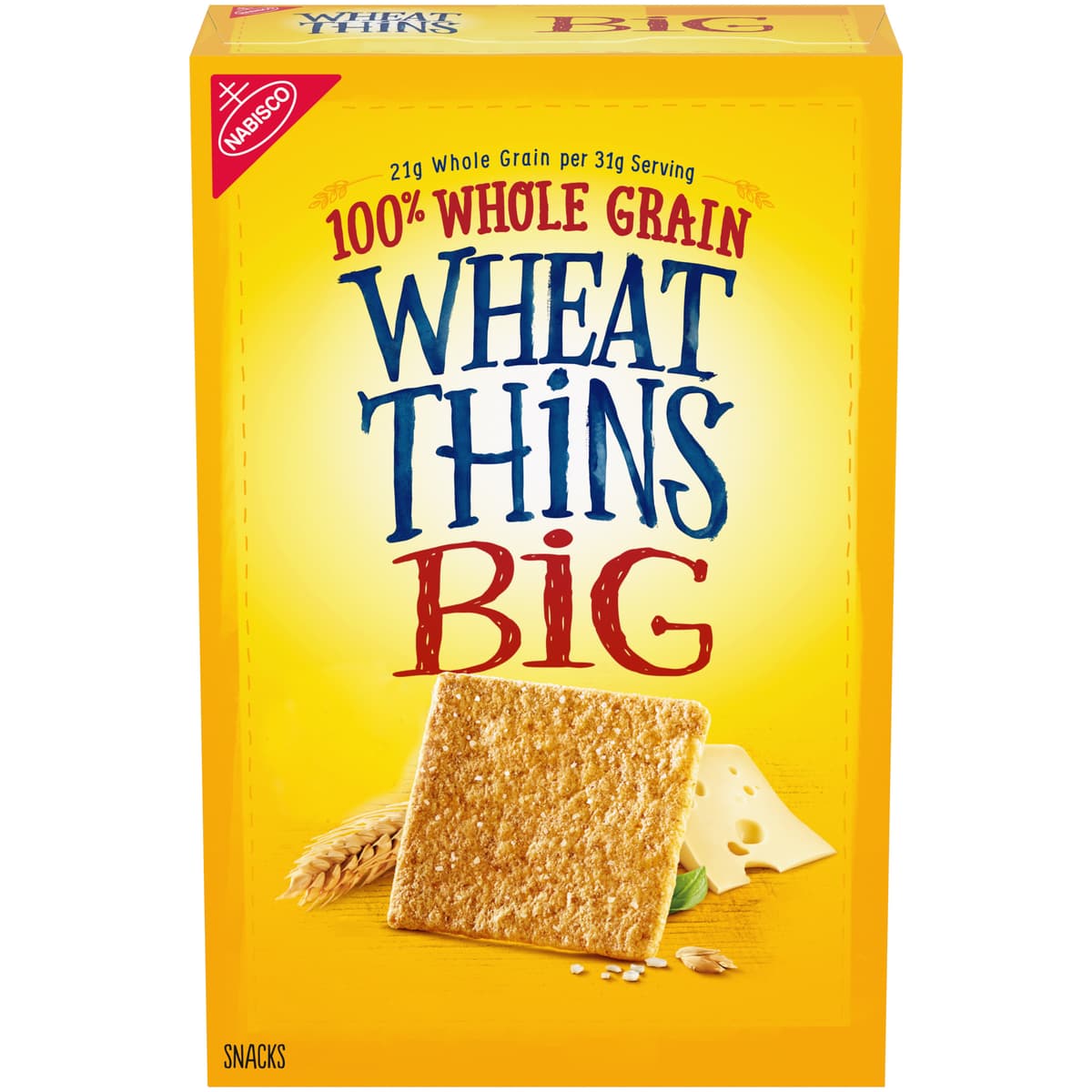 Wheat Thins 100% Whole Grain Big Snacks