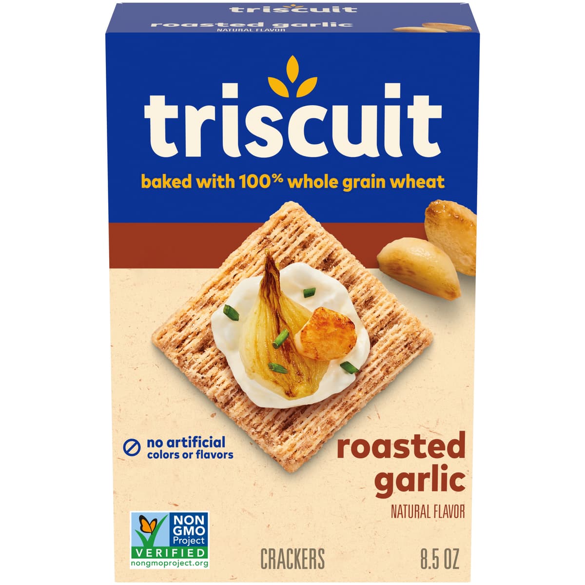 Roasted Garlic Flavor Crackers