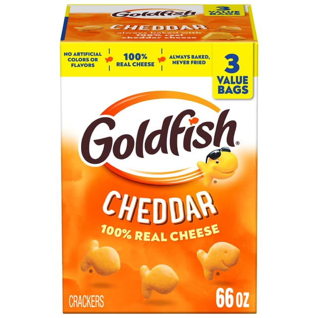 Cheddar Baked Snack Crackers