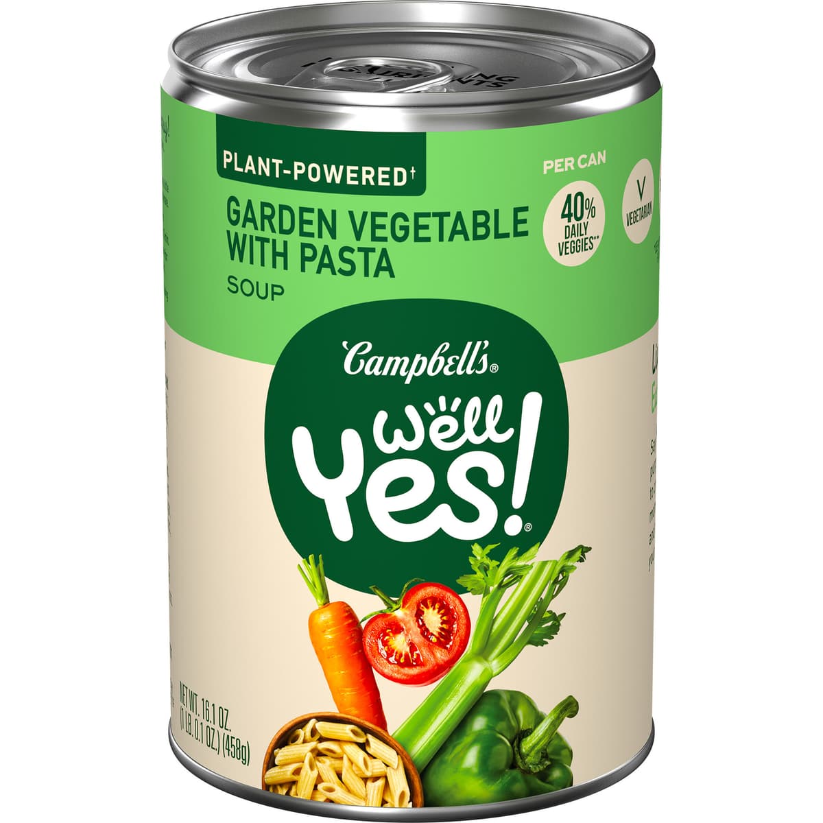 Campbell's Well Yes! Garden Vegetable With Pasta Soup