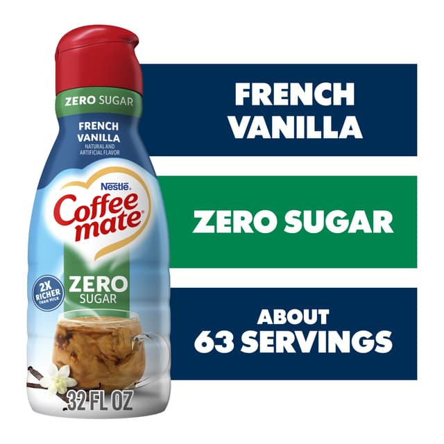 Coffee Mate Sugar Free French Vanilla Coffee Creamer