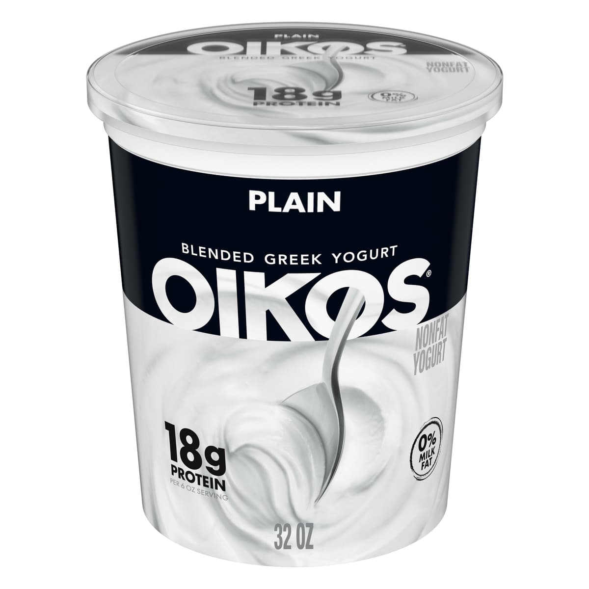 Oikos Anything But Plain Blended Greek Nonfat Yogurt
