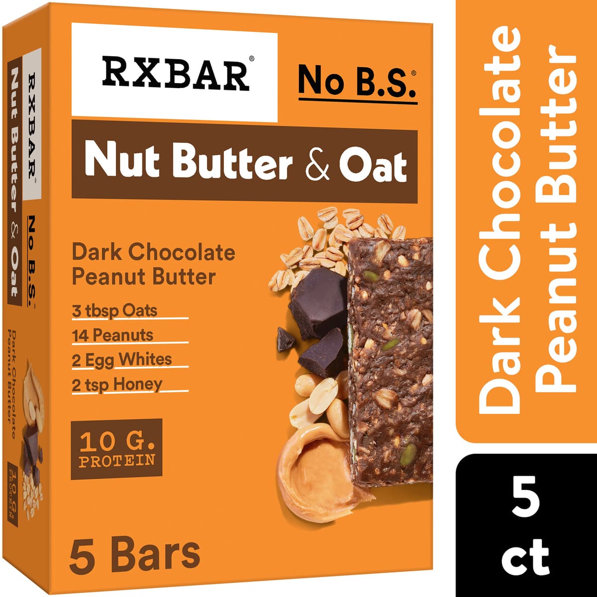 Nut Butter & Oat Dark Chocolate Peanut Butter