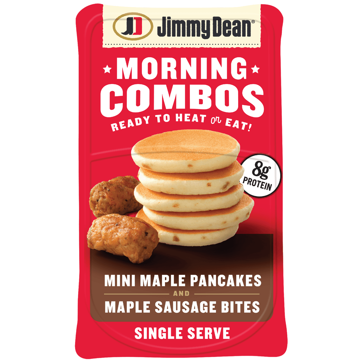 Mini Maple Pancakes and Maple Sausage Bites Morning Combos