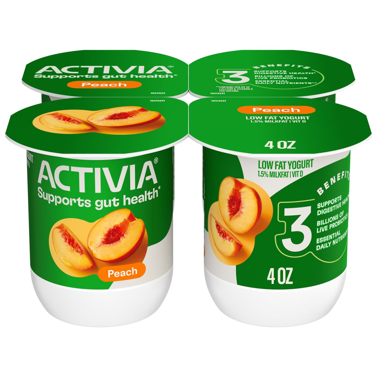 Peach Lowfat Yogurt