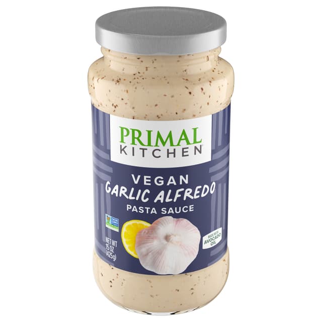 Roasted Garlic No Dairy Alfredo Sauce