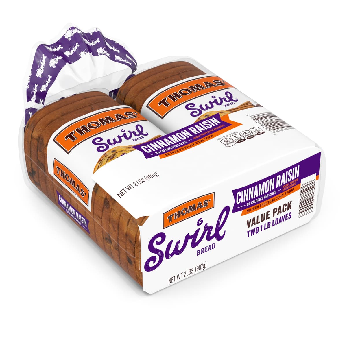 Cinnamon Raisin Swirl Bread