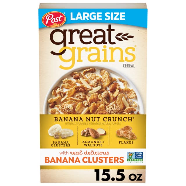 Banana Nut Crunch Flavored Cereal