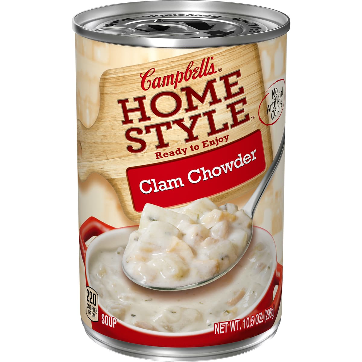 CAMPBELL'S HOMESTYLE SOUP CLAM CHOWDER