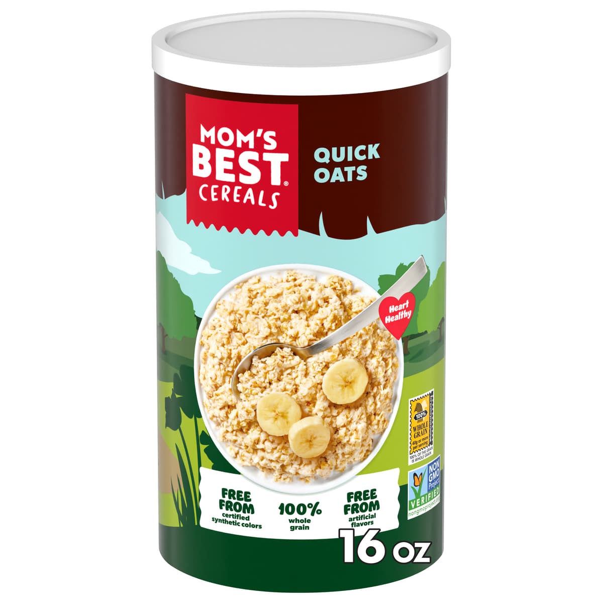 100% WHOLE GRAIN QUICK OATS