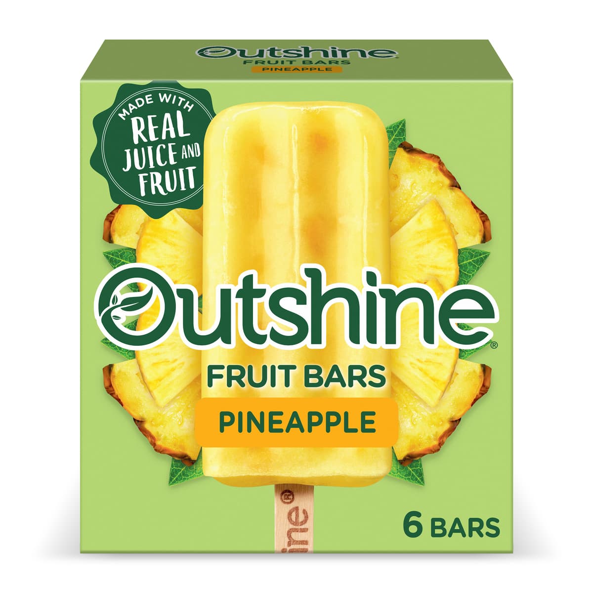 Pineapple Fruit Ice Bars