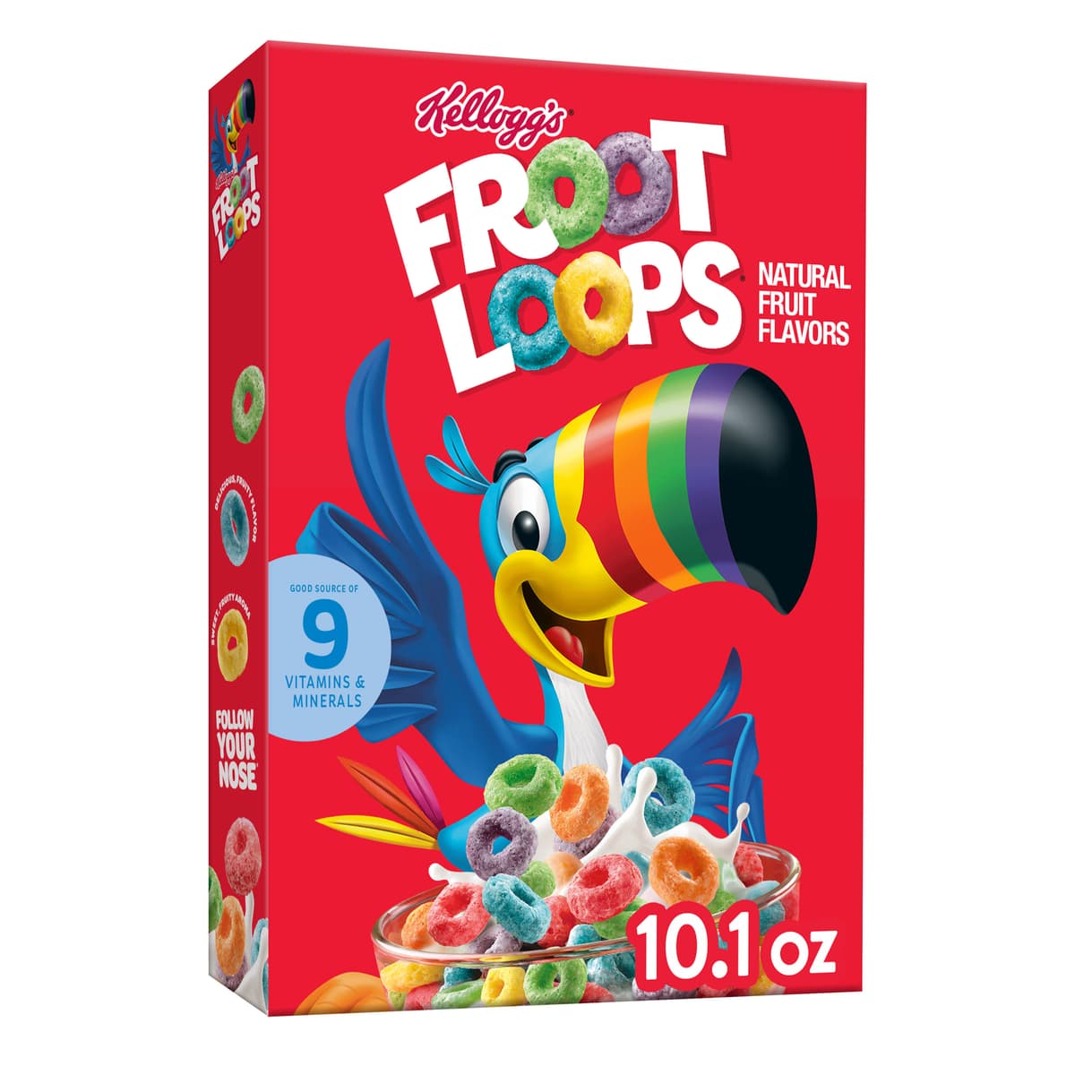Fruit Flavor Sweetened Multi-Grain Cereal