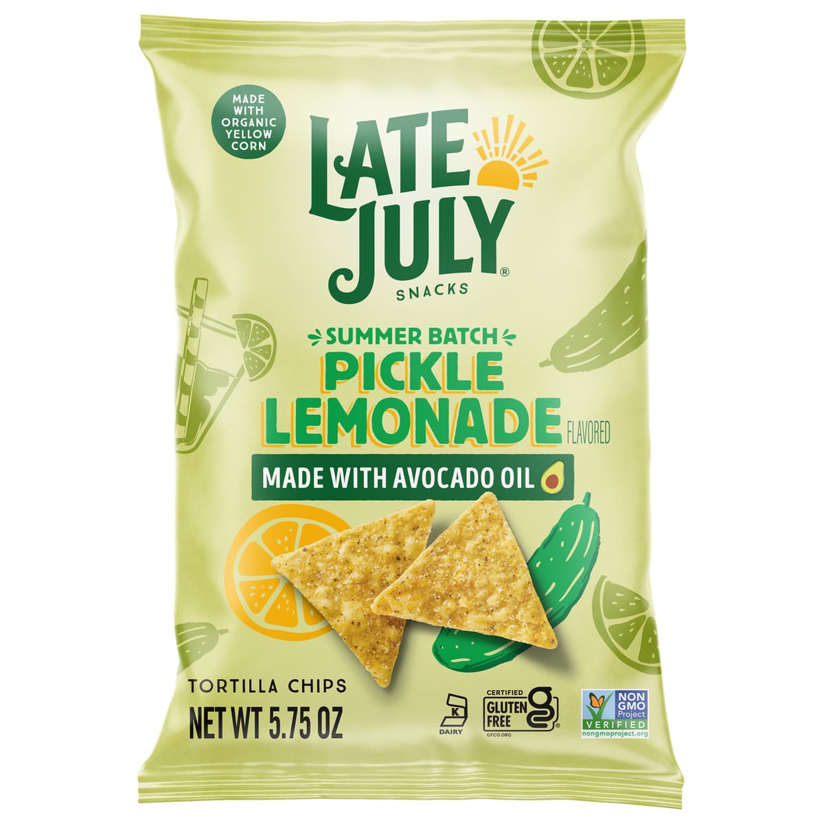 Summer Batch Pickle Lemonade Flavored Tortilla Chips