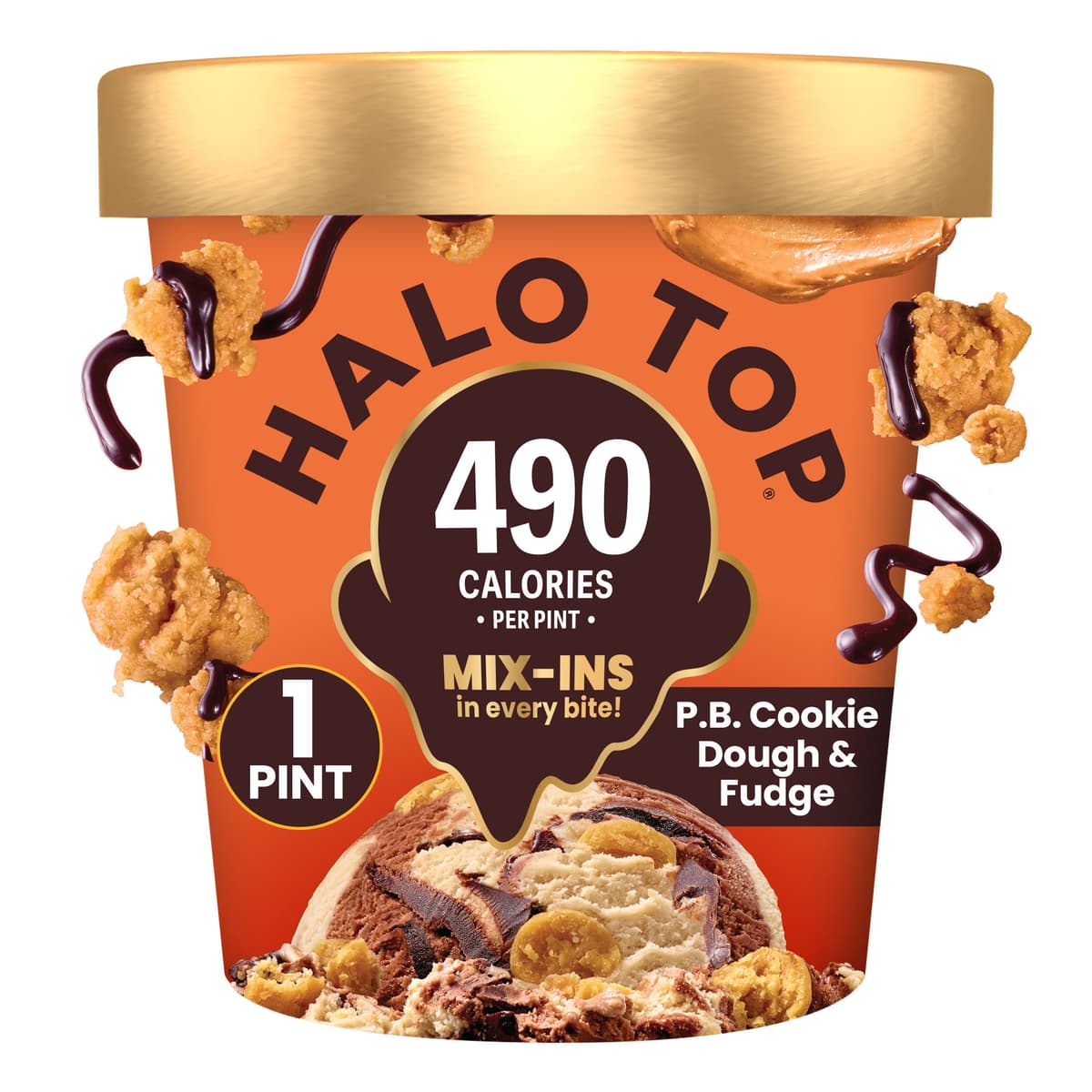 P.B. Cookie Dough & Fudge