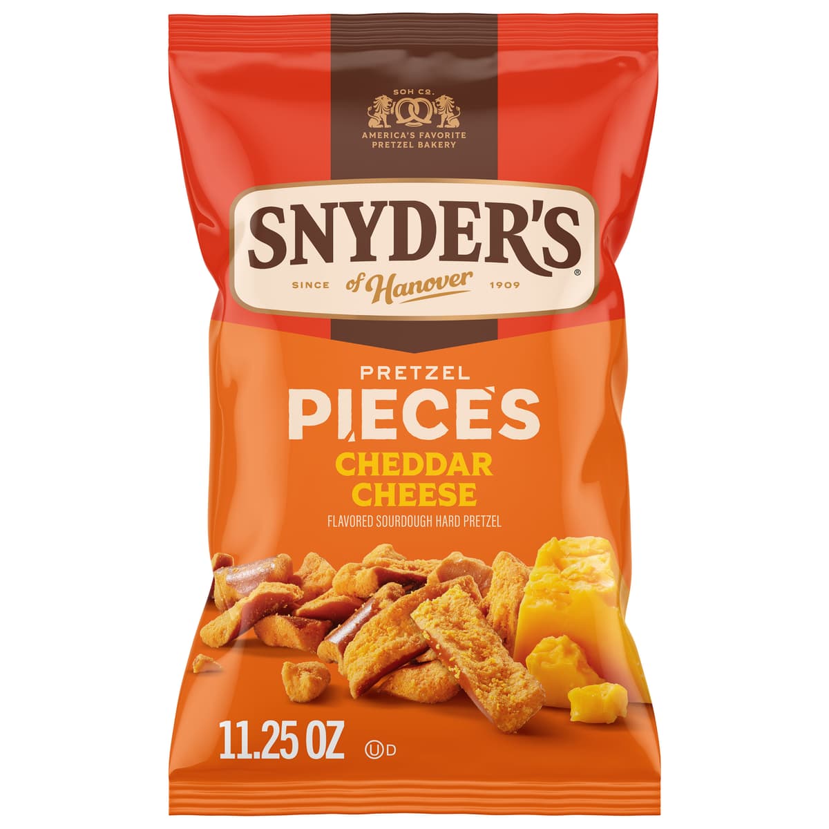 Pretzel Pieces Cheddar Cheese