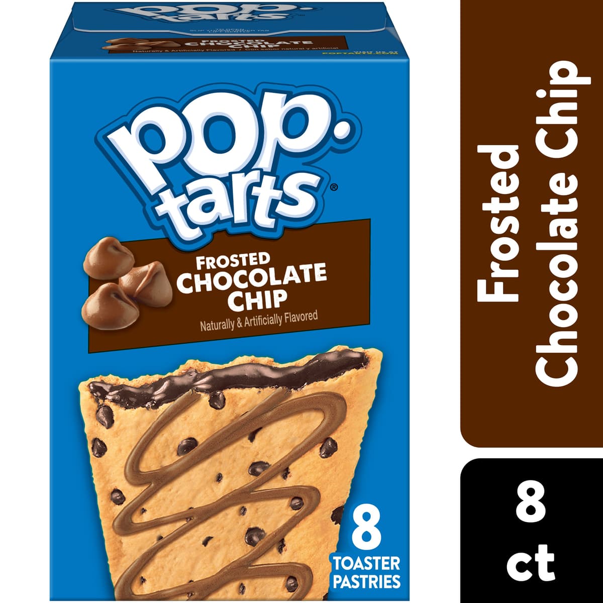 Frosted Chocolate Chip Flavored Toaster Pastries