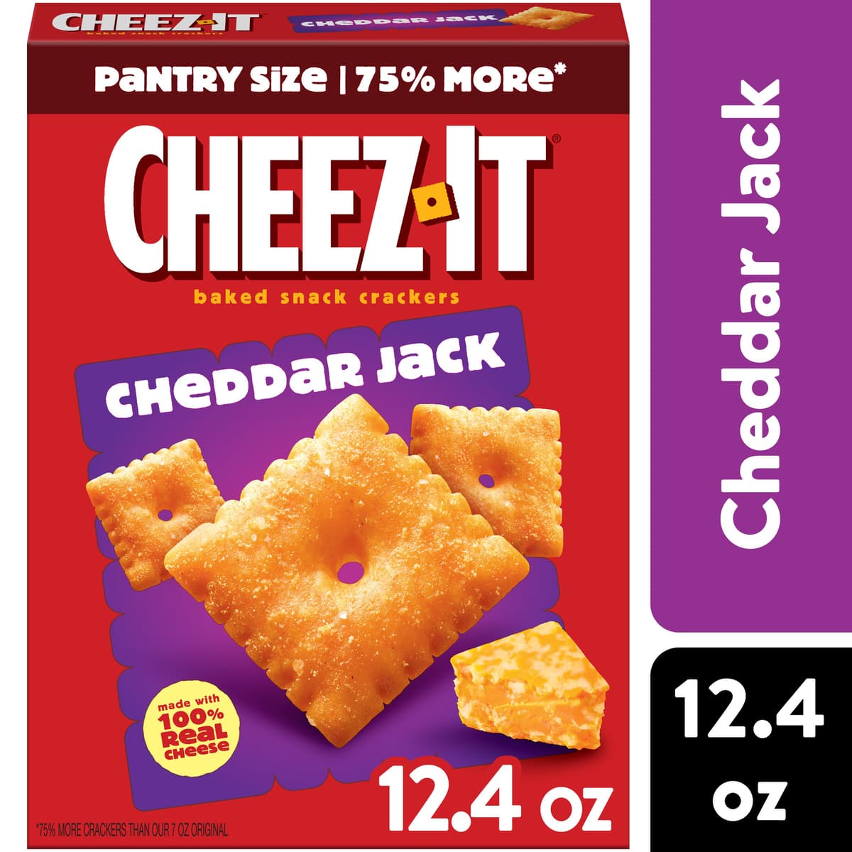 Cheddar Jack Baked Snack Crackers