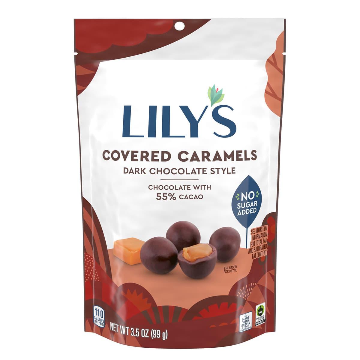 Dark Chocolate Covered Caramels