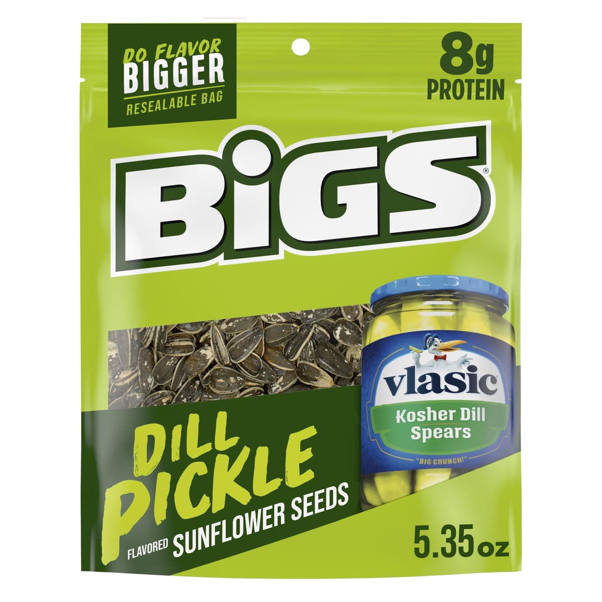 Dill Pickle Flavor Sunflower Seeds