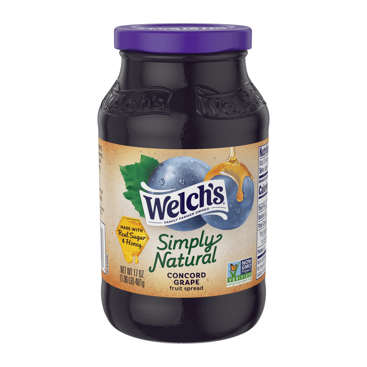 Natural Concord Grape Spread