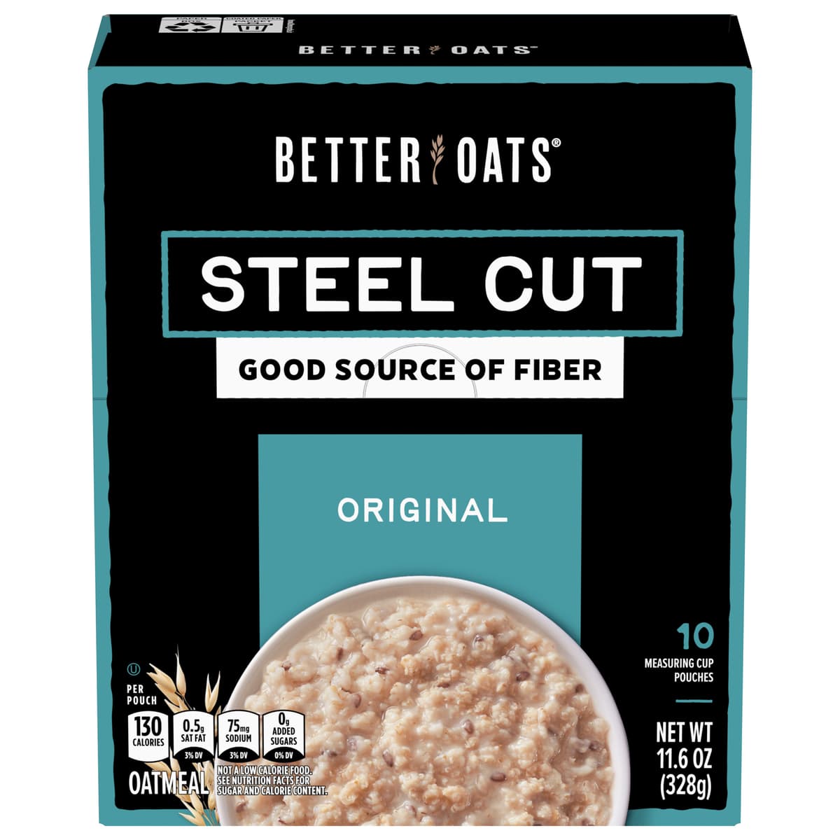 Original Steel Cut Instant Oatmeal With Flax Seeds
