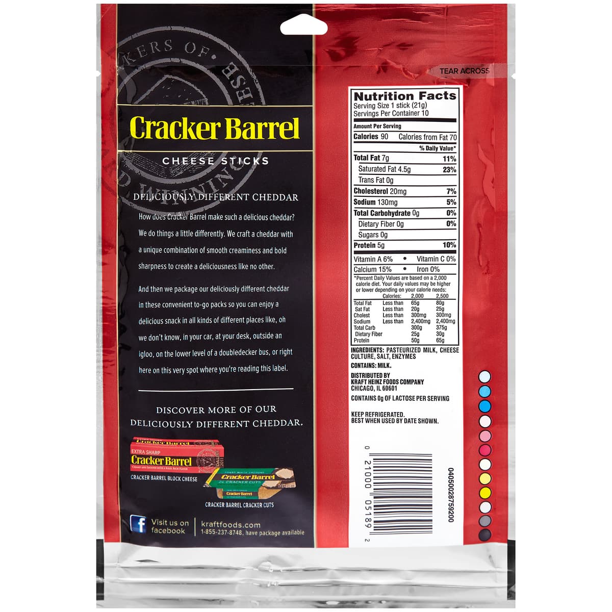 Extra Sharp White Cheddar Cheese Sticks