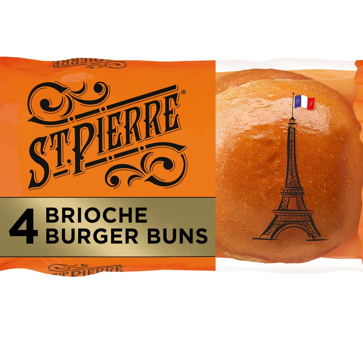 Pre-Sliced Brioche Burger Buns
