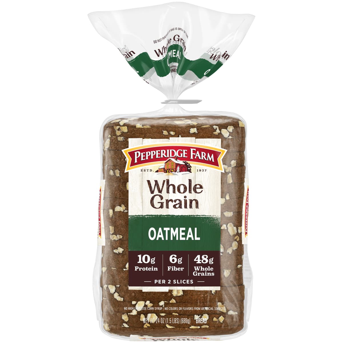 Oatmeal Whole Grain Bread