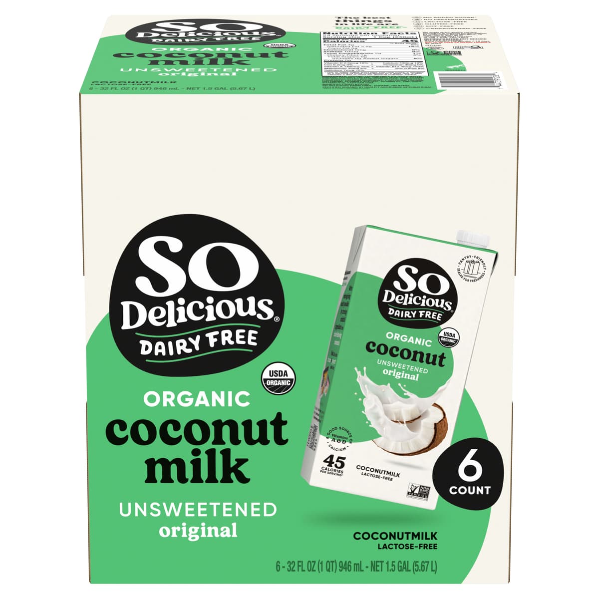 Unsweetened Organic Coconut Milk