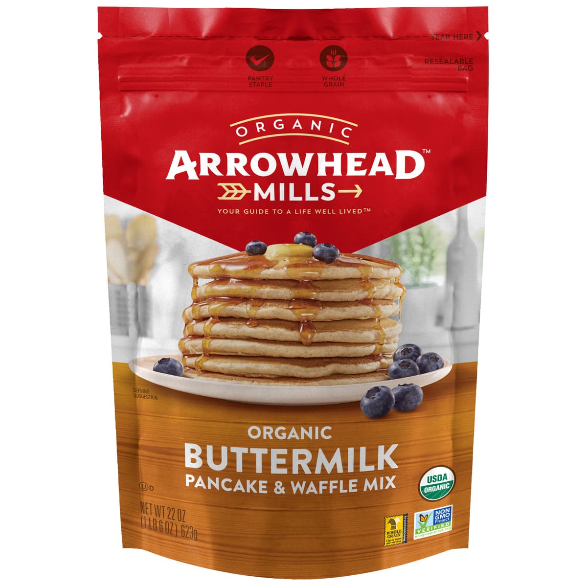 Arrowhead Mills Organic buttermilk pancakes