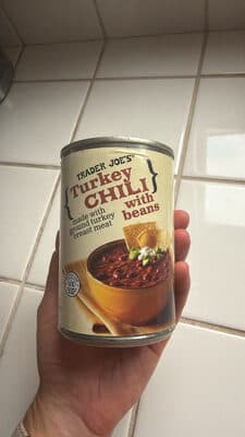 Turkey Chili With Beans