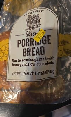 Sliced Porridge Bread