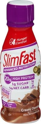 Creamy Chocolate Flavored Advanced Nutrition Meal Replacement Shake