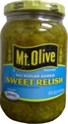 No Sugar Added Sweet Relish