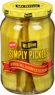 Kosher Dill Sandwich Stuffers Simply Pickles