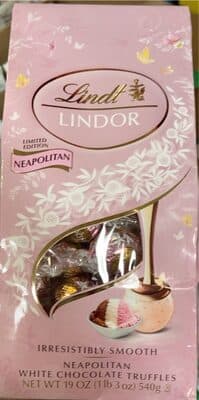 Neapolitan White Chocolate Truffles