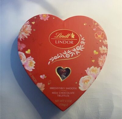 Lindt lindor milk chocolate truffles