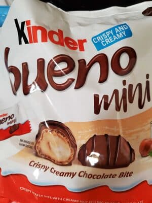 Crispy And Creamy Bueno Mini Chocolate Bite