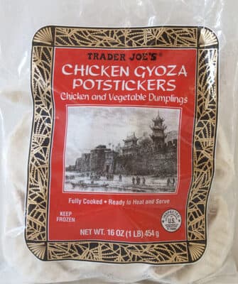 Chicken gyoza potstickers