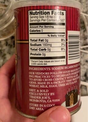 Baking soda