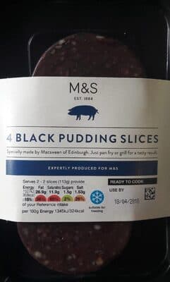 Black Pudding Slices