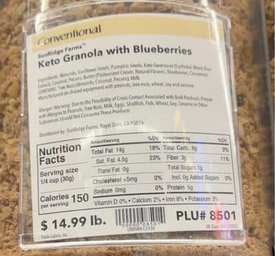 Keto Granola